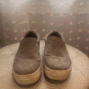 Gray Slide on Shoes size 9